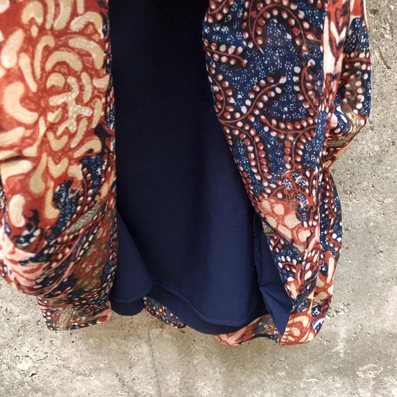 Madewell Sea Floral Lily Ruffle Dress - Picture 4 of 11